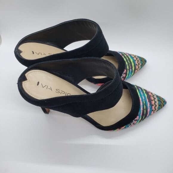 Via Spiga Dahlia 2 Pointed Toe Heels Size 7.5 - Picture 3 of 15